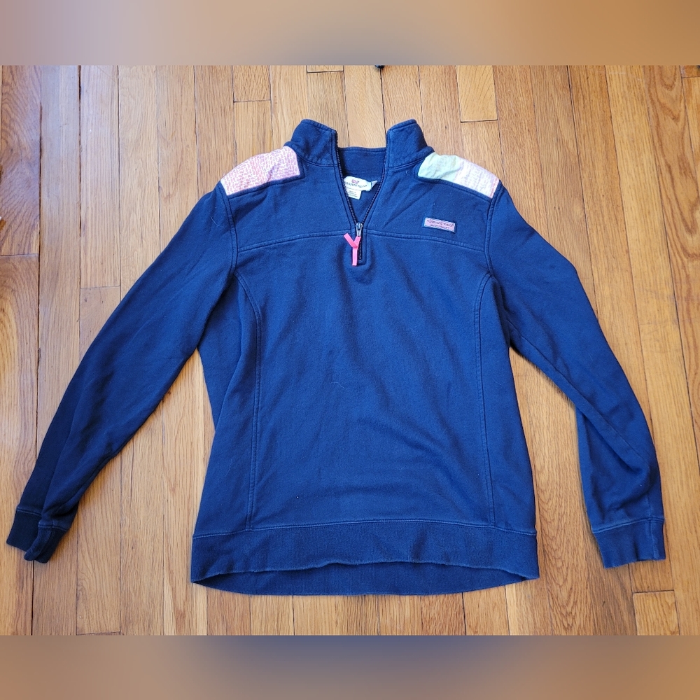Vineyard Vines collared sweatshirt